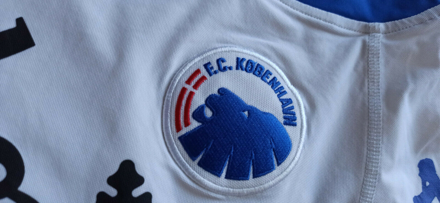 maglia calcio vintage Kappa Kobenhaven Copenaghen Carlsberg Gronkjaer match worn