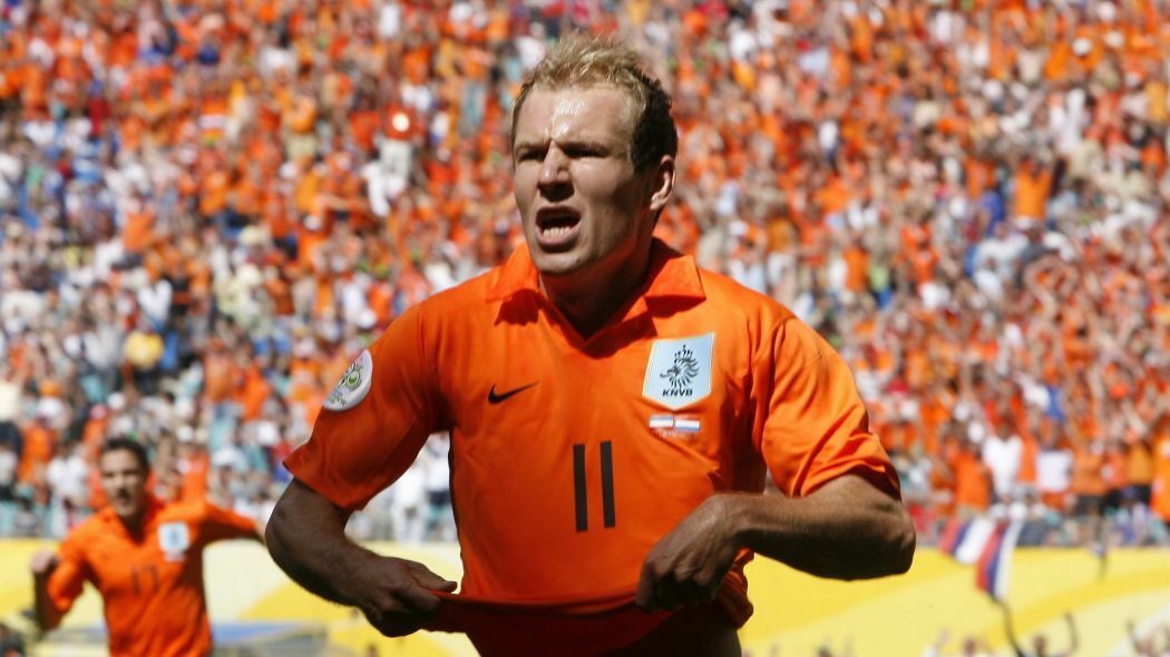 vintage Robben jersey football Holland world cup 2006 jersey Nike netherlands XL