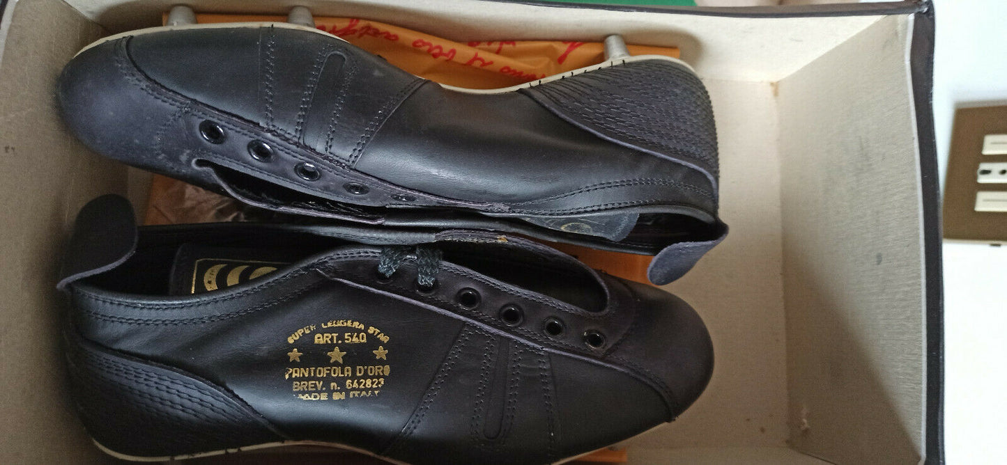 vintage pantofola d'oro Emidio Lazzarini Super Leggera STAR brev. ascolana