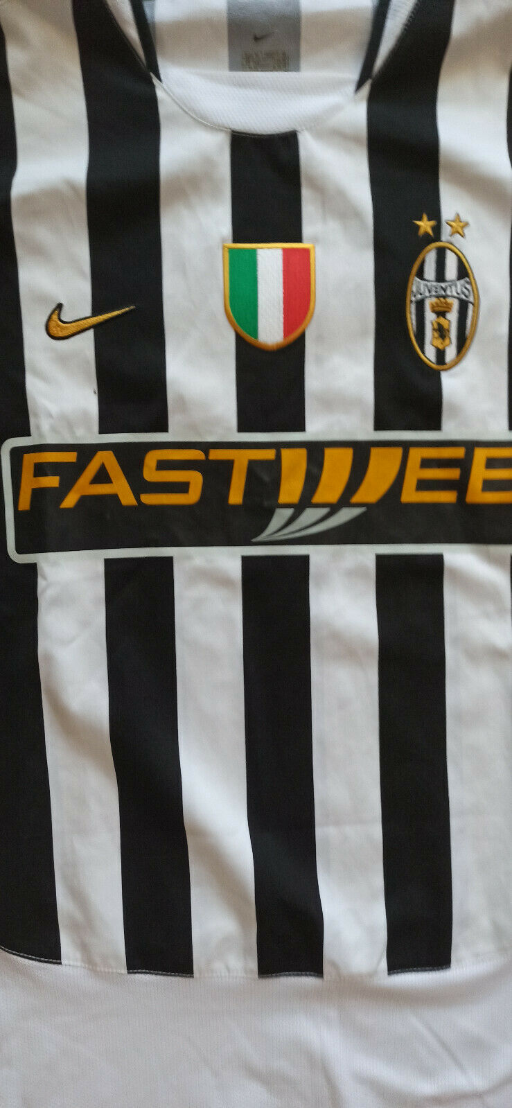 maglia Trezeguet Juventus no Match Worn player Issue Nike Shirt Jersey 2003 2004