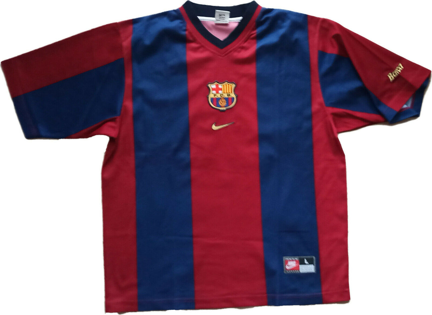 maglia calcio vintage RIVALDO Barca barcellona jersey camiseta NIKE 1998 1999