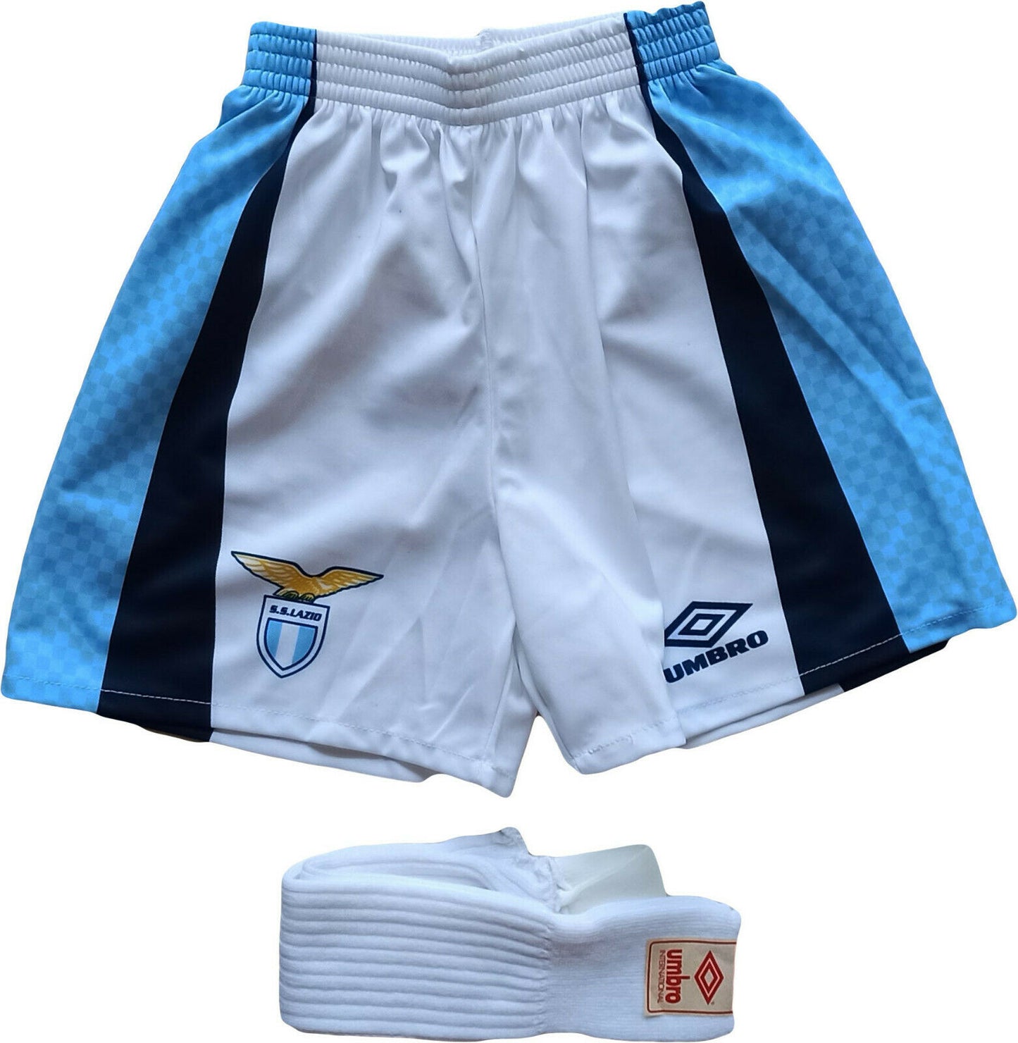 maglia calcio vintage Lazio SIGNORI UMBRO 1996-1997 CIRIO shirt FULL KIT *NEW*