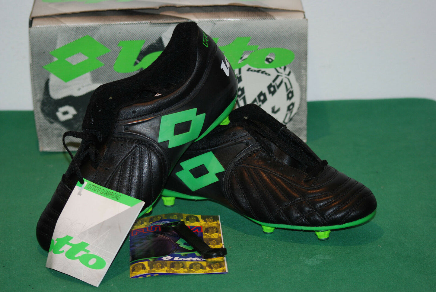 lotto vintage IN FUTURA 2 gullit soccer boots milan italia 90 PAGLIUCA samp BNWT