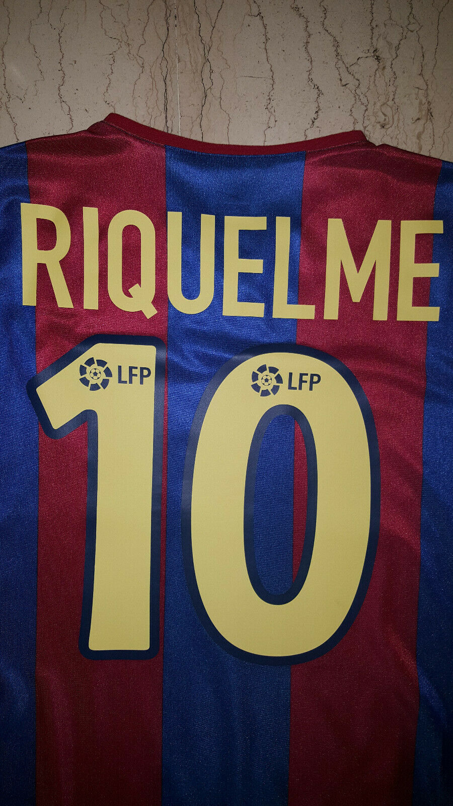 Riquelme shirt barcellona away #10 NIKE 2002 2003 home shirt jersey M