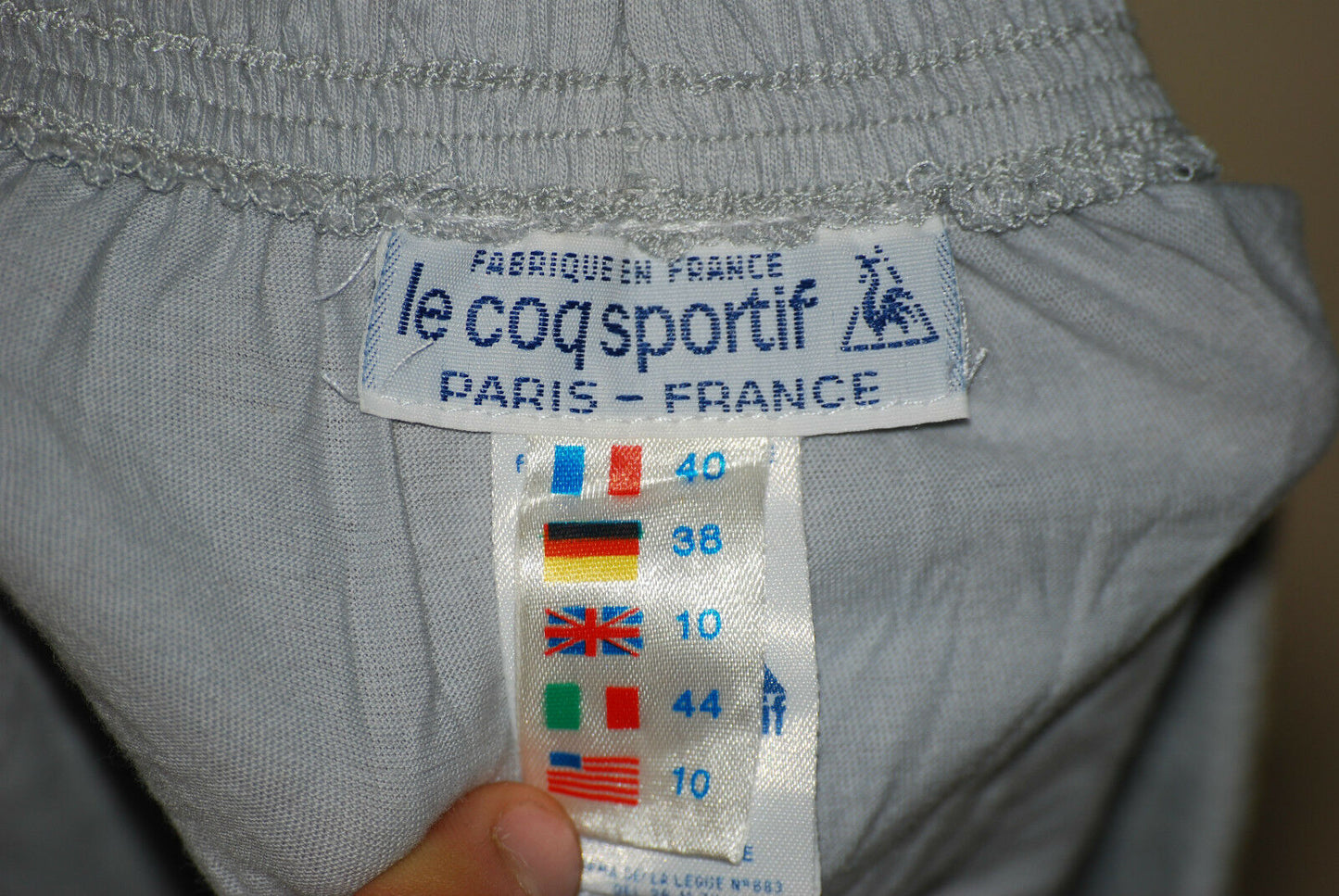 vintage le coq sportif shorts pantaloncini OLD RARE RETRO SPRINTER 80s coton