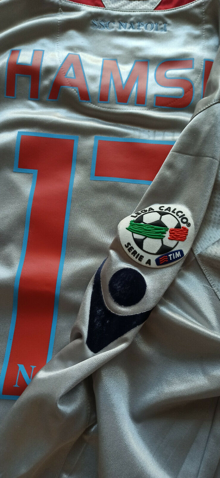 maglia Napoli match worn Hamsik 2009 2010 Home Jersey Diadora XL Lete