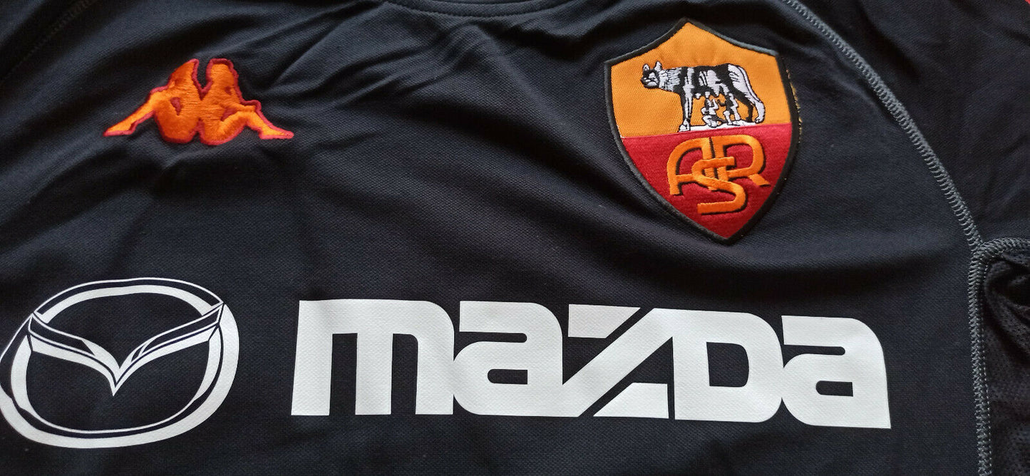 MAGLIA ROMA DE ROSSI JERSEY 2002 2003 calcio MAZDA KAPPA no MATCH WORN ISSUED