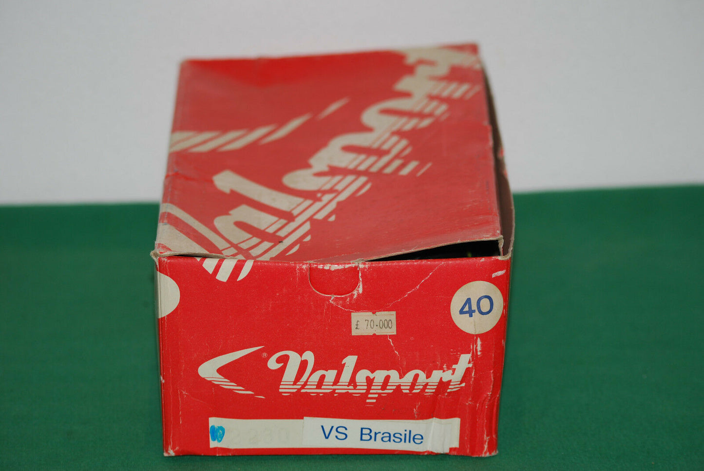 vintage Valsport VS Brasil made in ITALY boots Lavorazione shoes soccer 1970