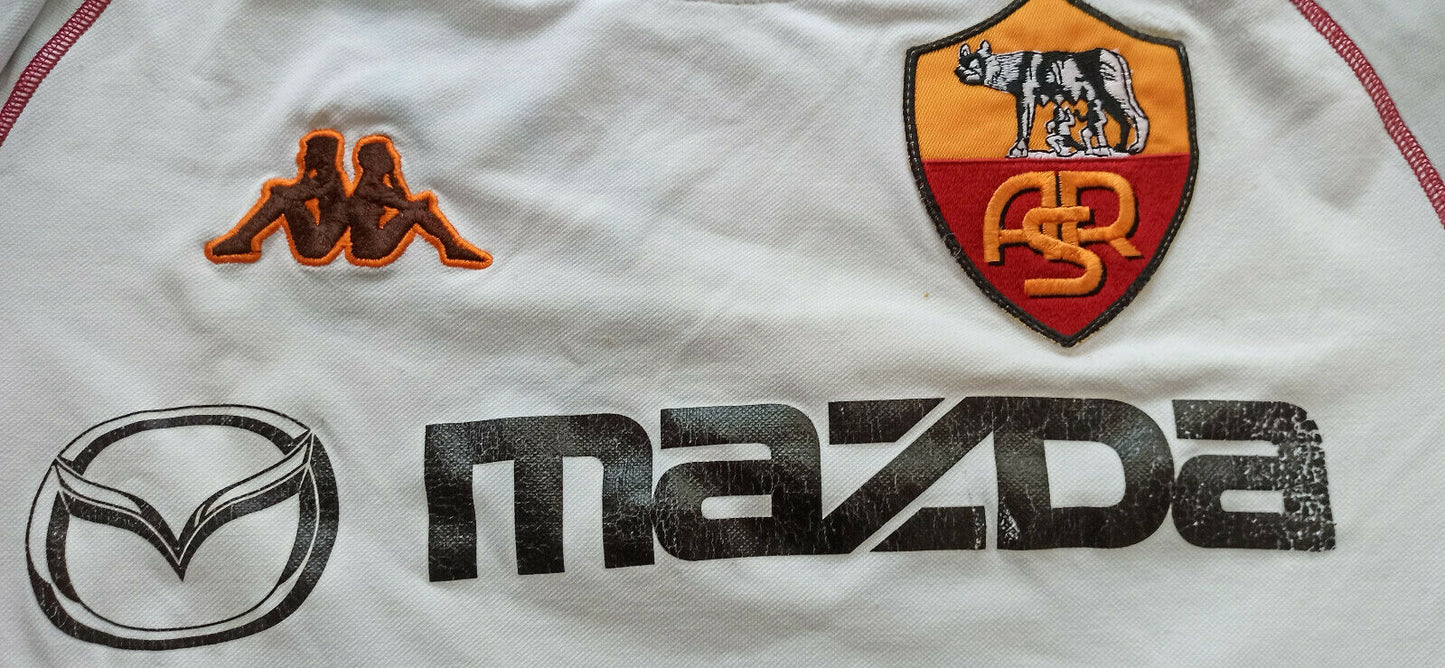 maglia calcio roma totti 2002 2003 Champions League MAZDA Kappa vintage shirt