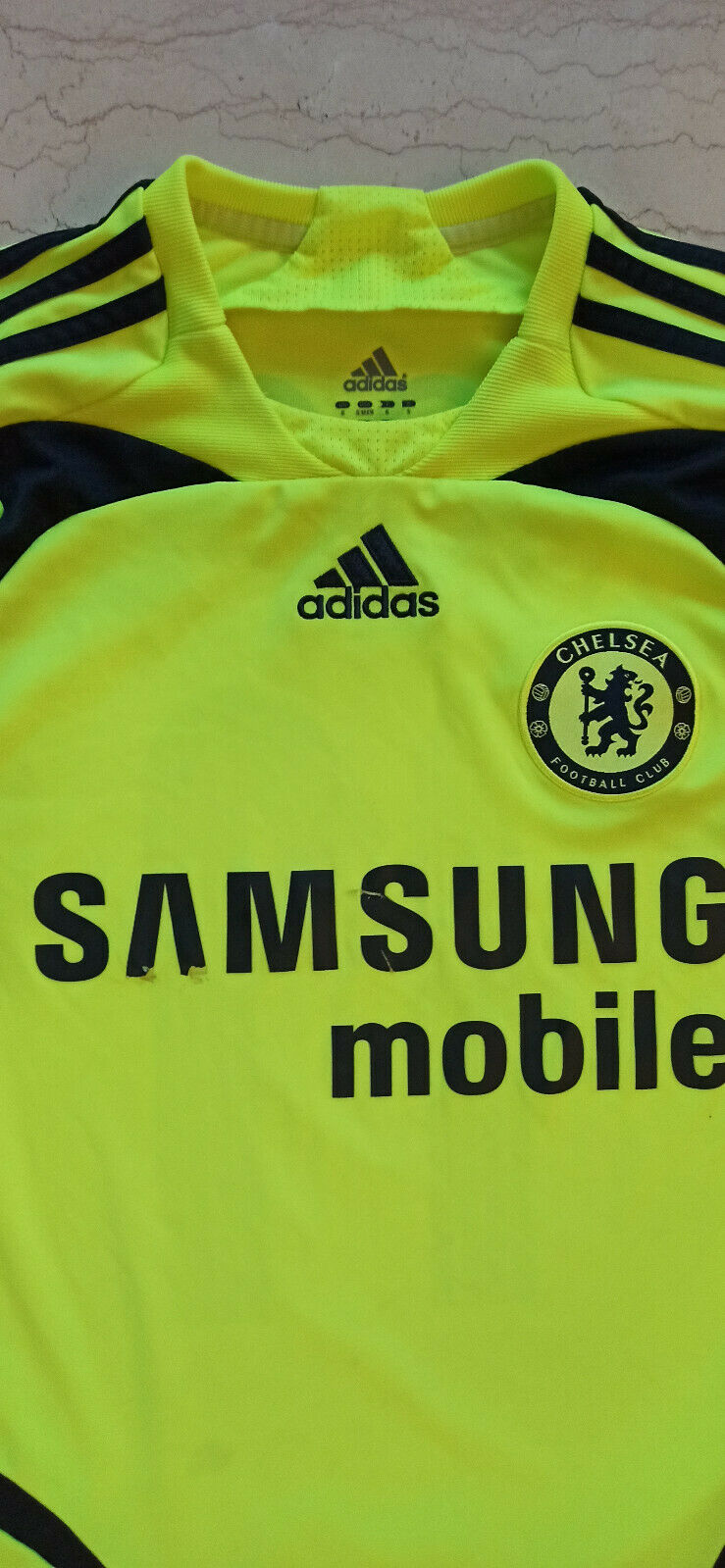 vintage shirt Chelsea Umbro Drogba 2007 2008 UCL Home Jersey samsung CHAMPIONS