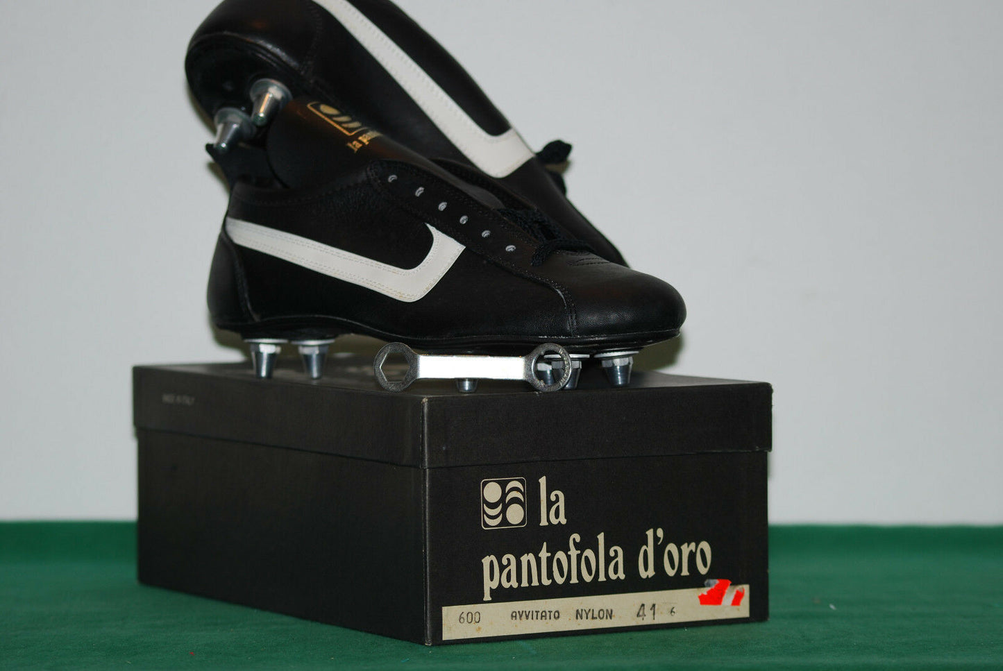 vintage pantofola d'oro Emidio Lazzarini Super ASCOLANA AVVITATO ascolana