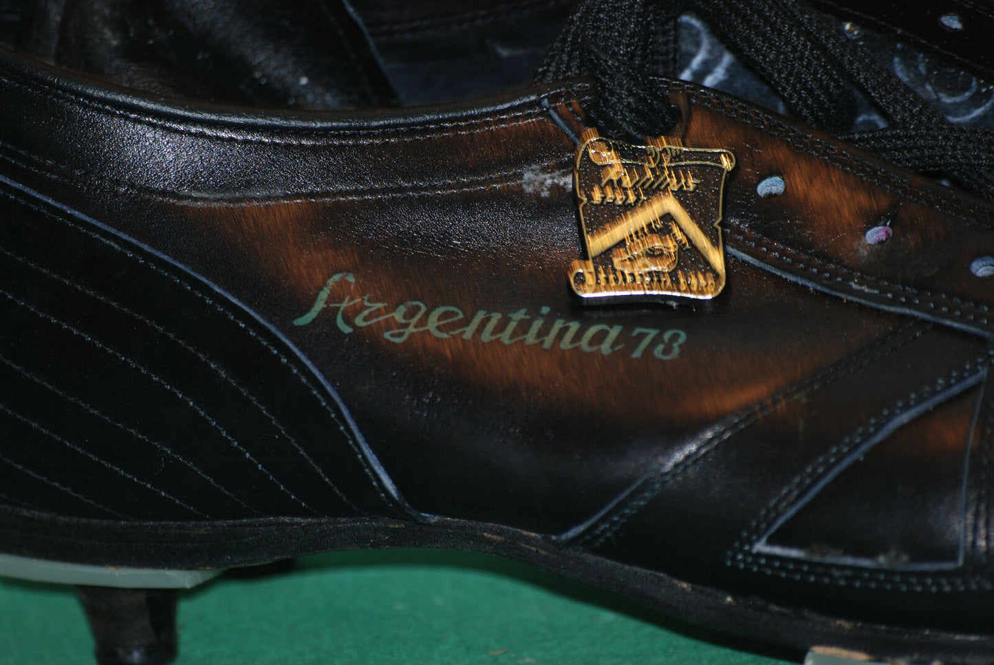 vintage rutilius shoes boots ARGENTINA 78 artigianal soccer botas maradona s 42