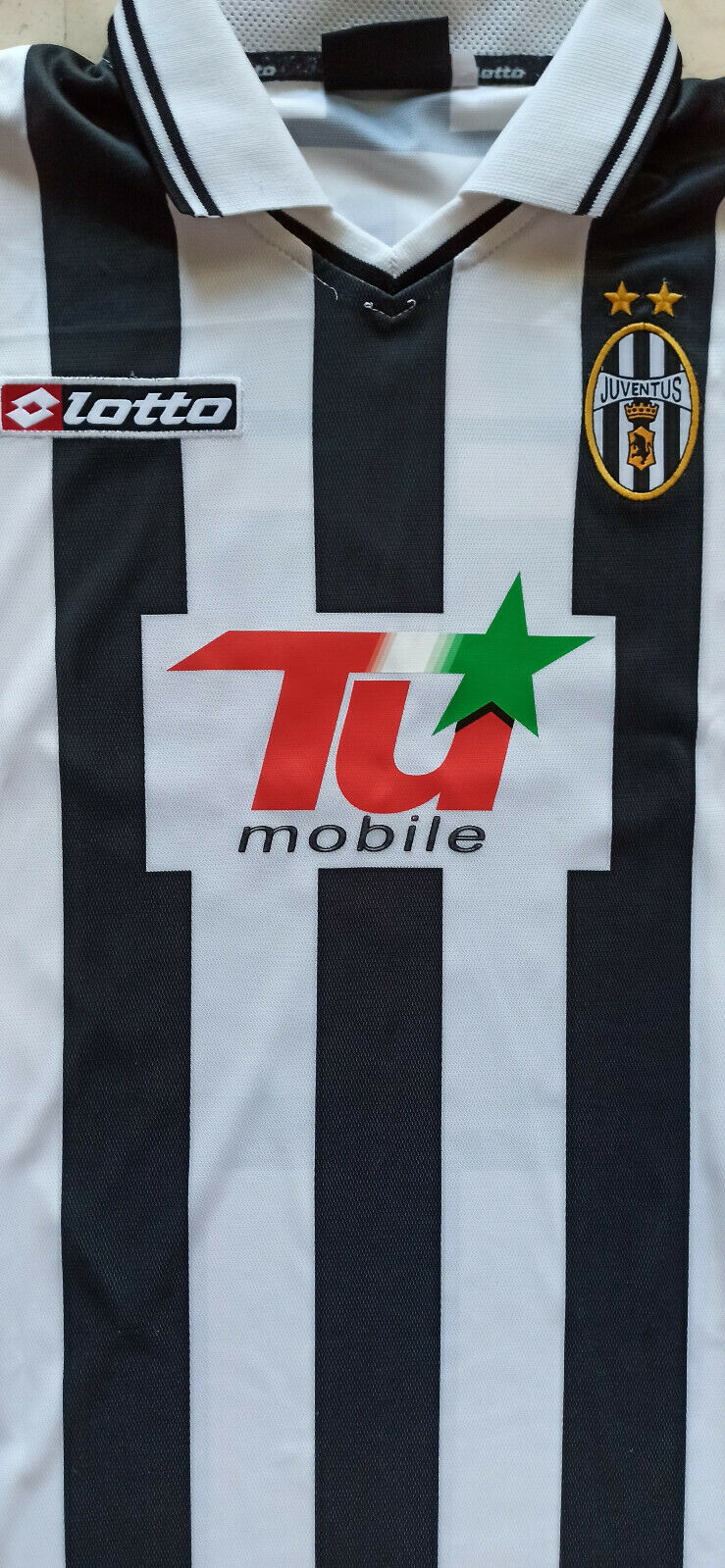 maglia juventus del piero Lotto 2000 2001 M Player Version TU mobile vintage