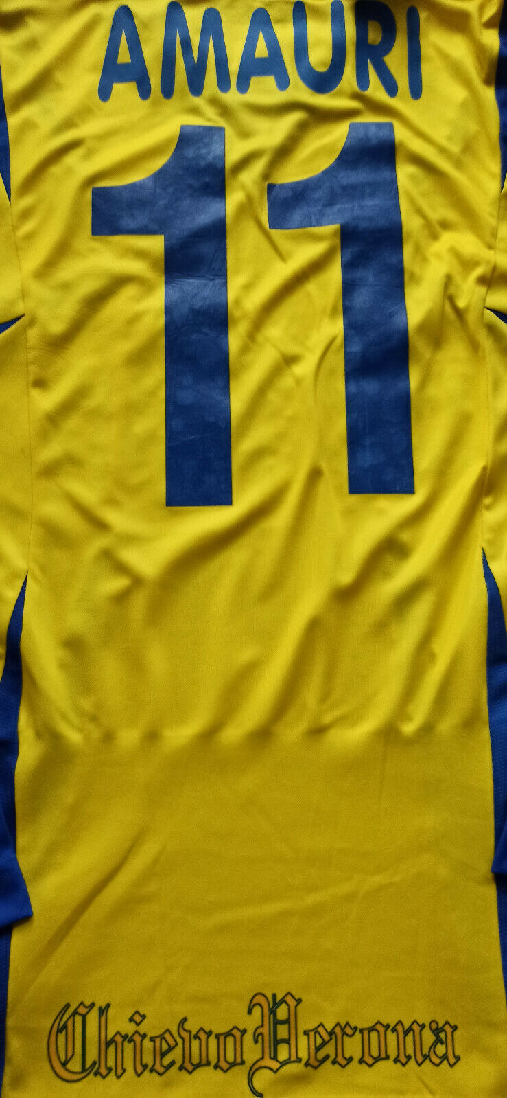 maglia calcio Chievo verona Amauri player issue 2006 2007 Serie A shir maglia calcio Chievo verona Amauri player issue 2006 2007 Serie A shir