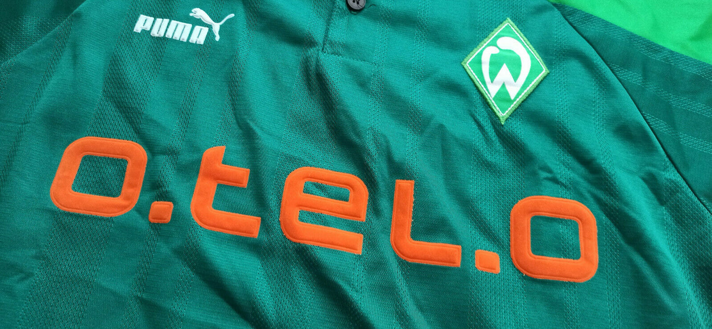 maglia Werder Bremen PUMA Bode #17 vintage Home Shirt 1996 1997 O.TEL.O calcio