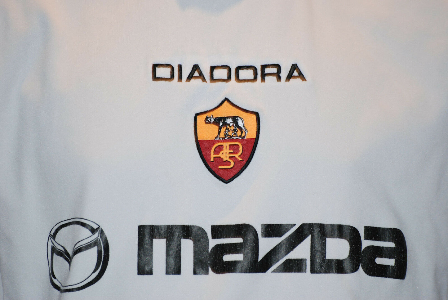 MAGLIA ROMA TOTTI  JERSEY SHIRT away 2003 2004 MAZDA KAPPA no MATCH WORN