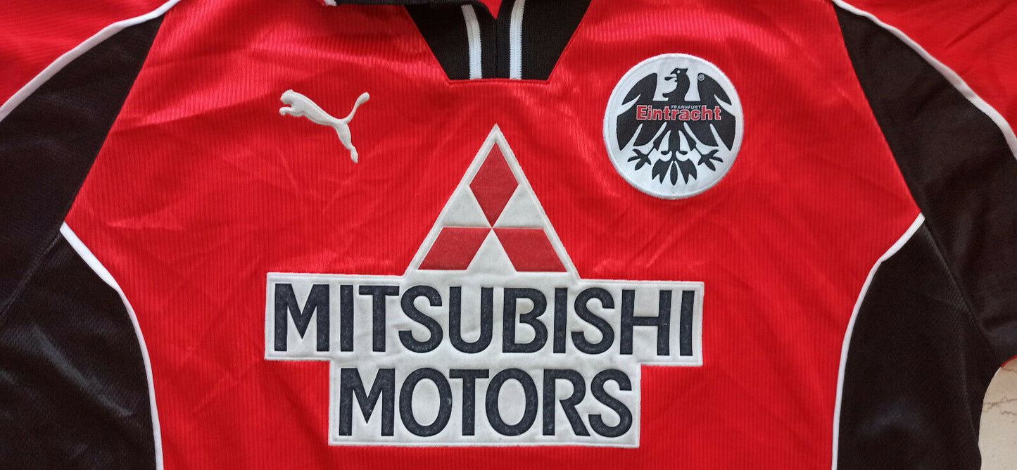 maglia trikot eintacht Frankfurt Francoforte Mitsubishi calcio Puma DA SILVA