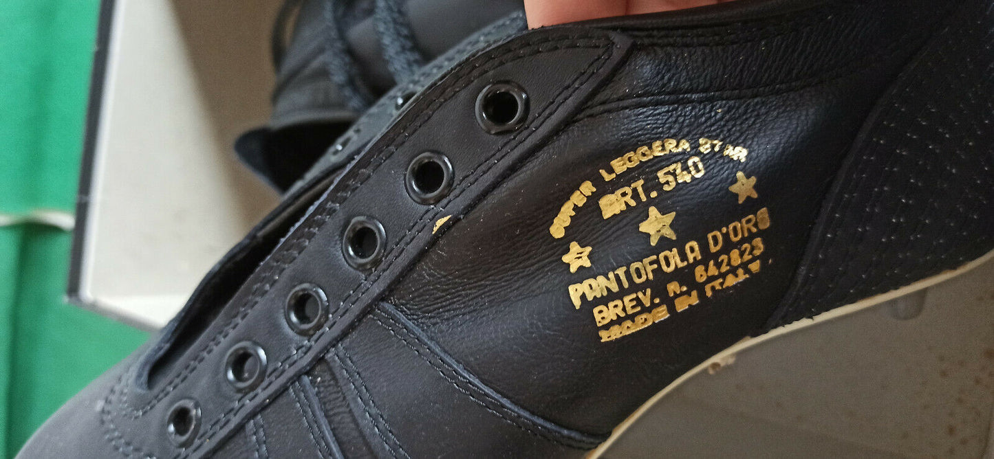 vintage pantofola d'oro Emidio Lazzarini Super Leggera STAR brev. ascolana