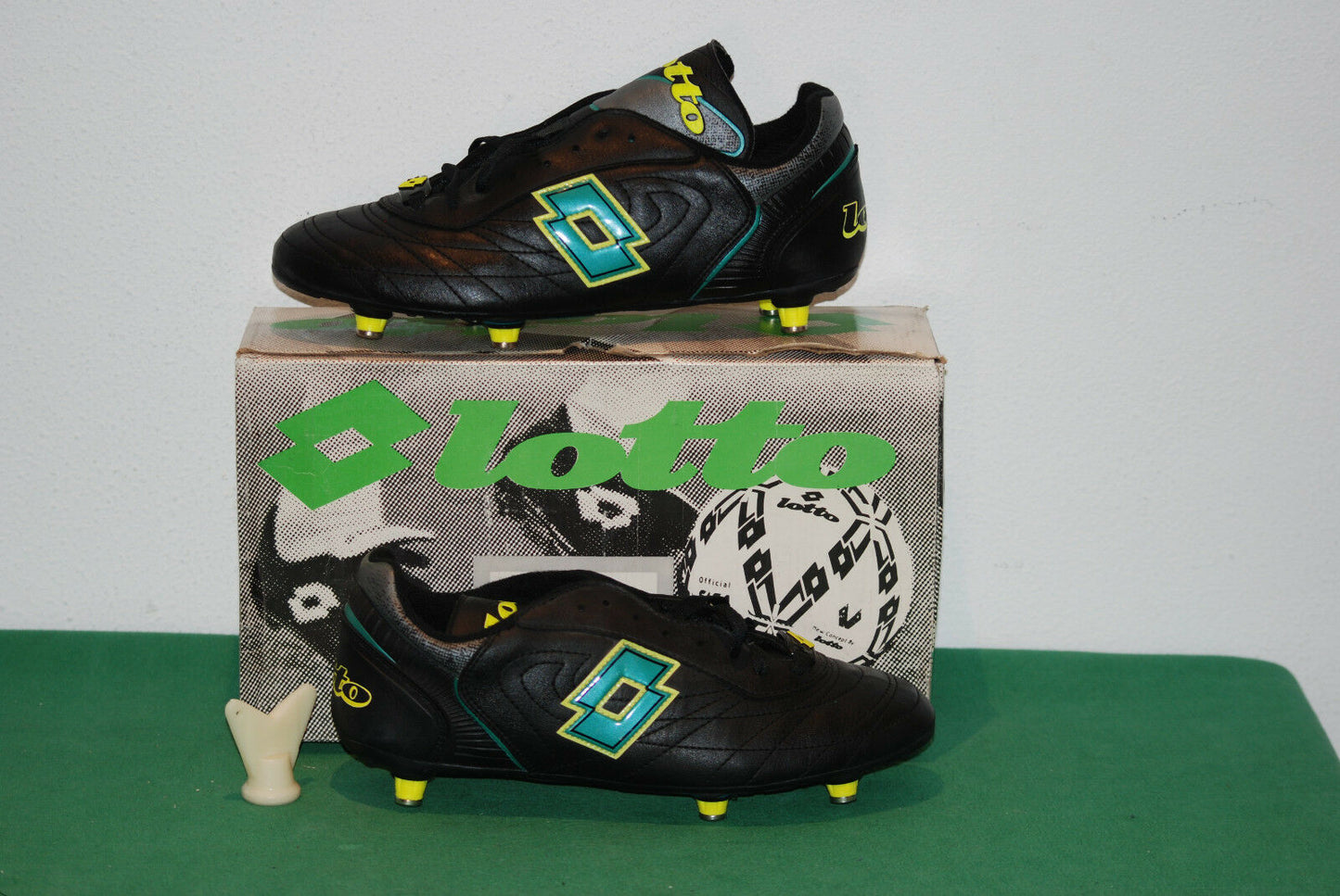 lotto vintage IN CAMPIONATO 1 gullit soccer boots milan italia 90 deadstock BNWT