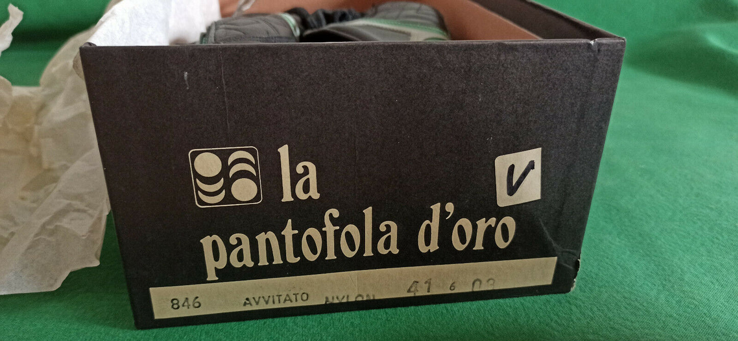 vintage pantofola d'oro Emidio Lazzarini Super ASCOLANA AVVITATO brev. ascolana