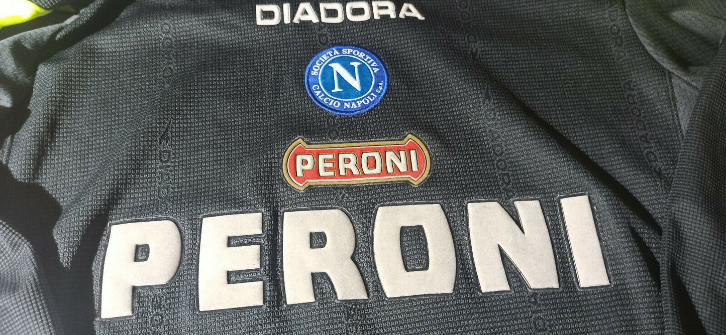 maglia Napoli Diadora 2002 2003 STELLONE Jersey vintage M peroni calcio