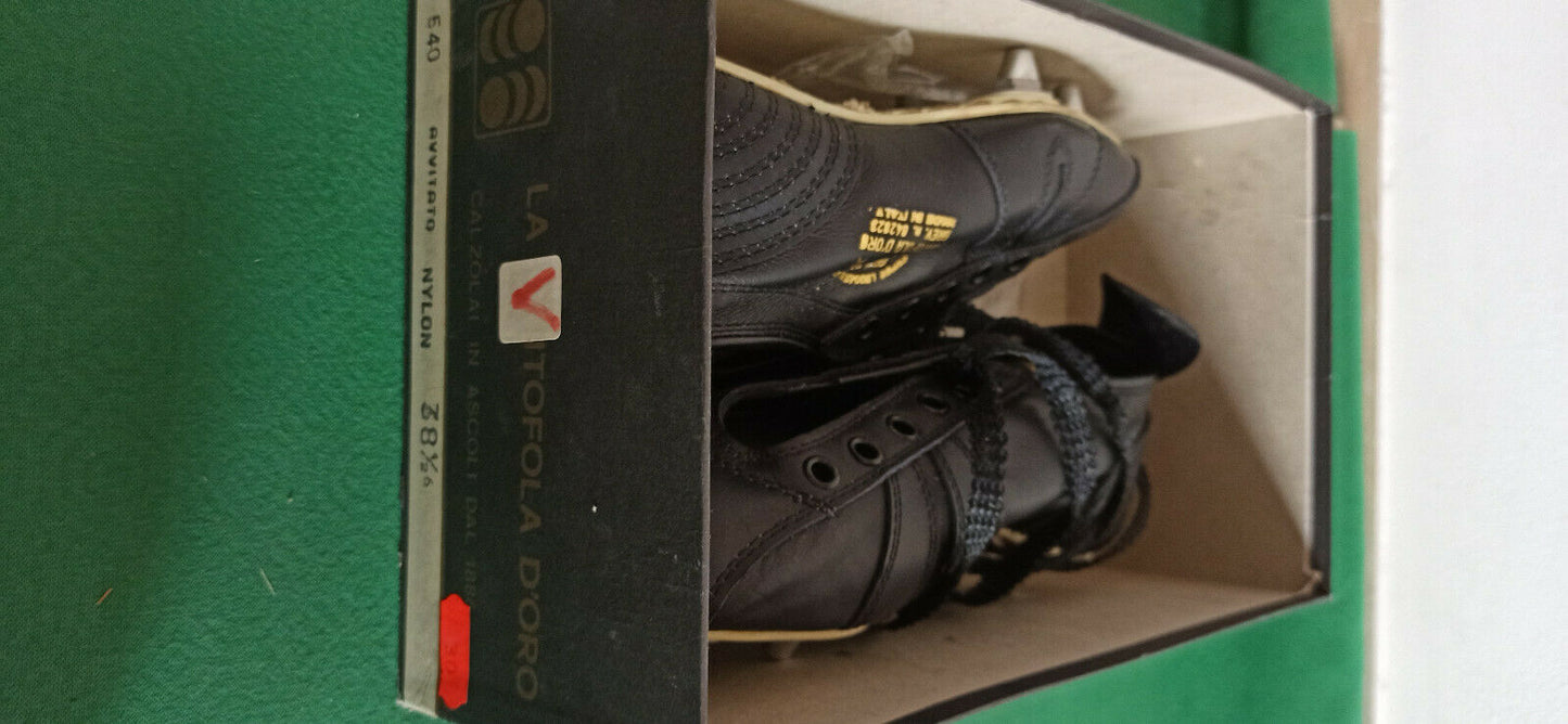 vintage pantofola d'oro Emidio Lazzarini Super Leggera STAR brev. ascolana