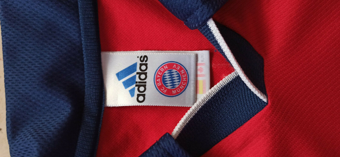 maglia Bayern Monaco Elber Trikot Maillot Football Home Shirt 1999 2000 opel XL