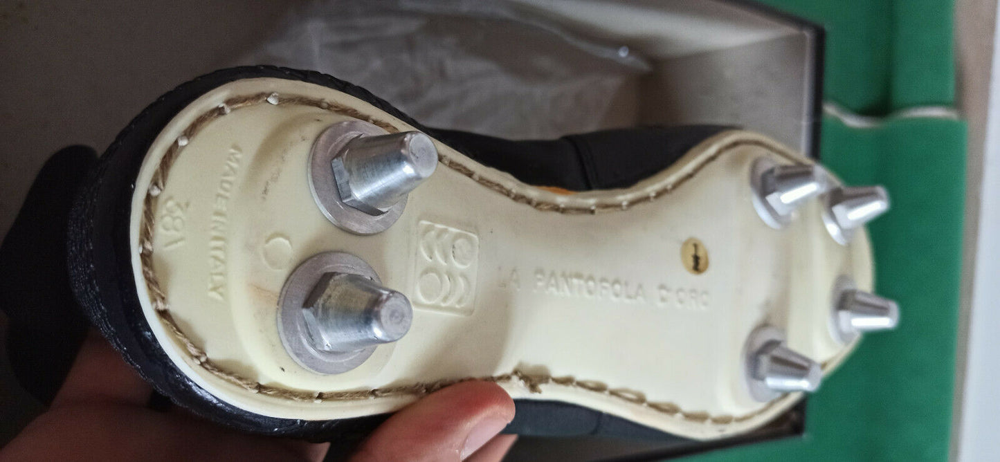 vintage pantofola d'oro Emidio Lazzarini Super Leggera STAR brev. ascolana