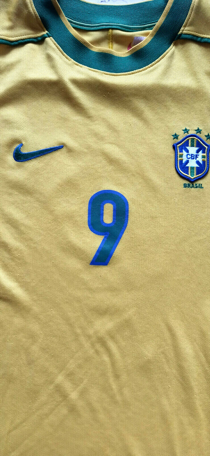 maglia camiseta Ronaldo brasil World Cup 1998 XL shirt jersey France 1998 Nike