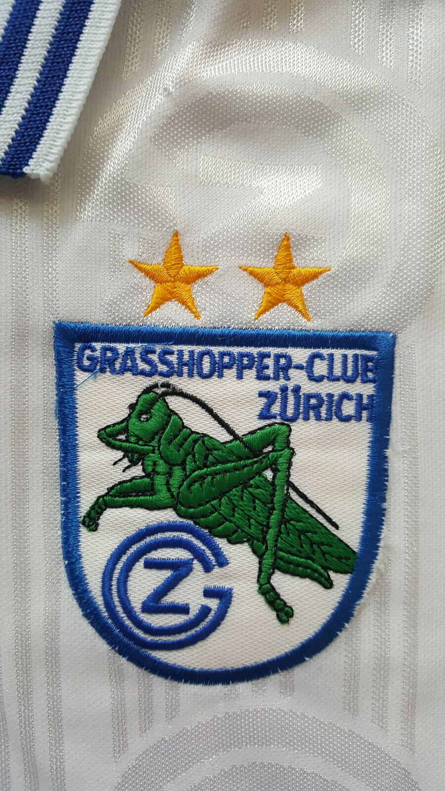 vintage adidas jersey Grassoppher Stock shirt Zurich 1997 90s maglia