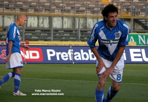 Maglia match worn calcio Brescia 2006 2007 JUVENTUS vs BRESCIA Shirt Jersey XL