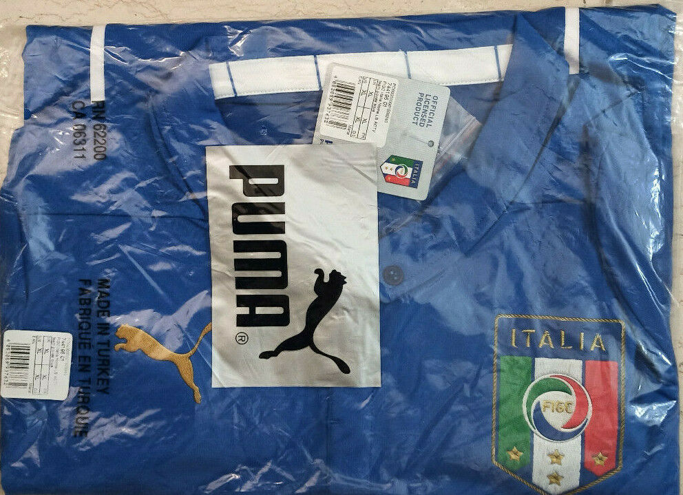 maglia Baggio Puma italia match worn *player issue* magazzino nuova preparata