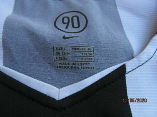 maglia Del Piero Juventus maglia NIKE shirt 2004 2005 home jersey Sky sport L