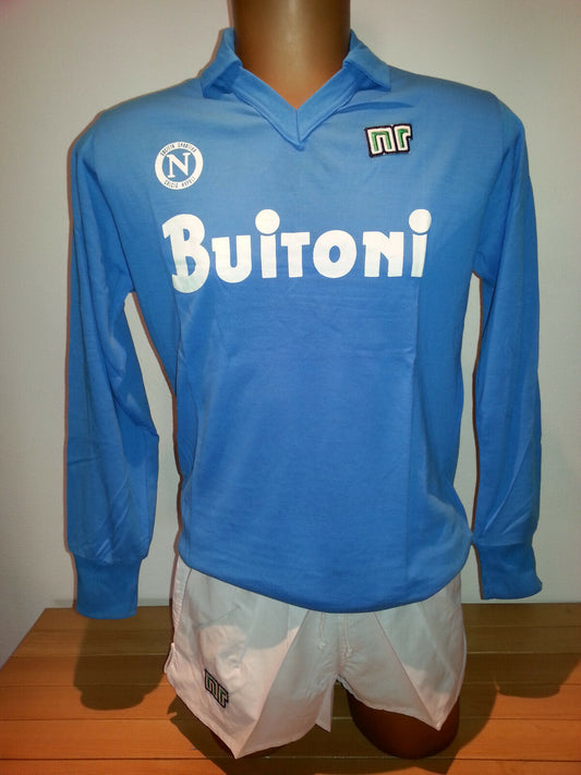 maglia maradona napoli Ennerre Buitoni vintage da magazzino 1985 1986 s44 jersey