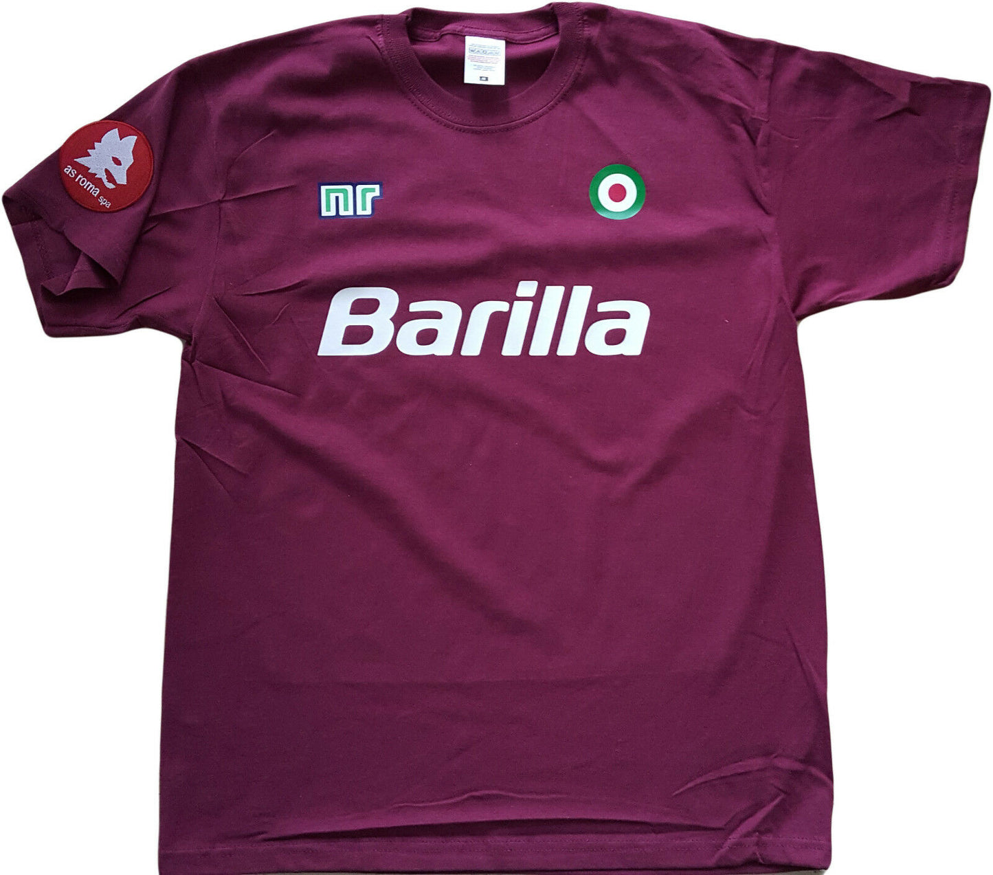 maglia roma vintage barilla anni 80 cotone ultras stadio 80s NOS 1986 1987