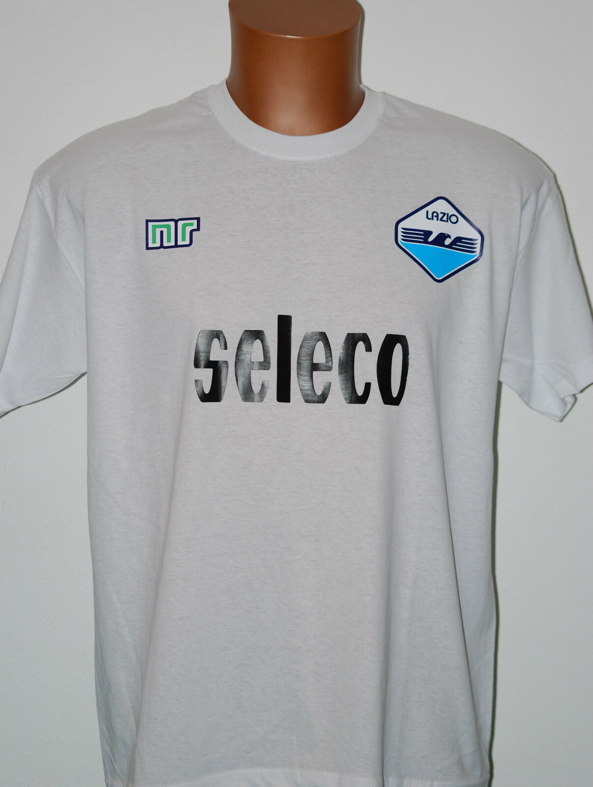 maglia lazio vintage aquila seleco anni 80 cotone ultras stadio 80s 1983