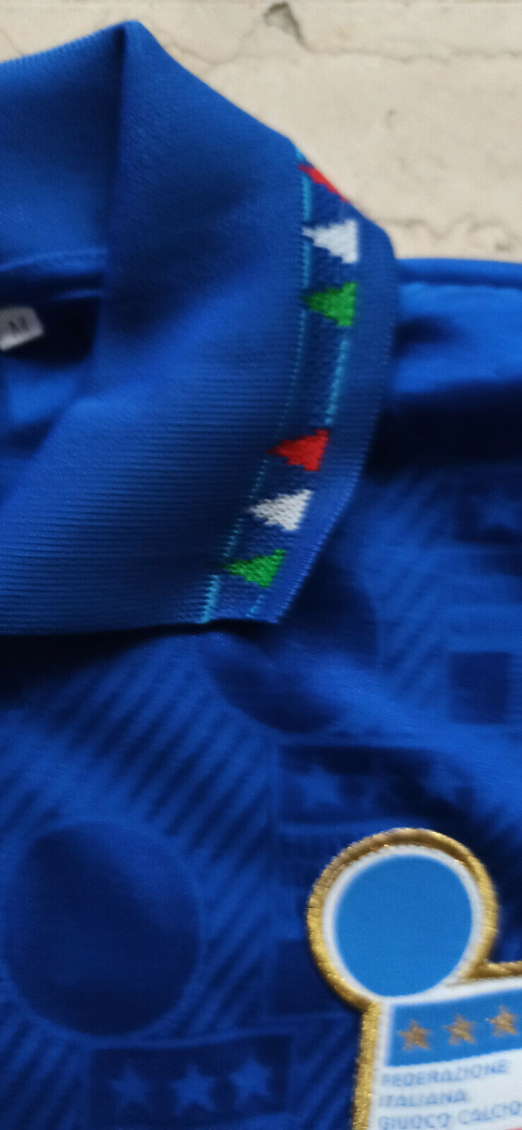 maglia calcio vintage Maldini diadora ITALIA 1994 world cup MATCH WORN maglia calcio vintage Maldini diadora ITALIA 1994 world cup MATCH WORN
