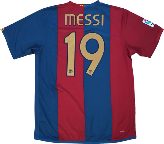 maglia calcio Messi Barcellona Nike Barca 2006 2007 L unicef camiseta