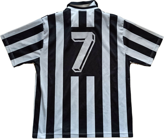 maglia calcio vintage Di Livio juventus Home 1994-95 XL danone Kappa jersey