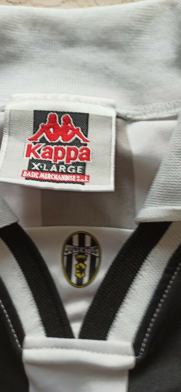 maglia calcio vintage Di Livio juventus Home 1994-95 XL danone Kappa jersey