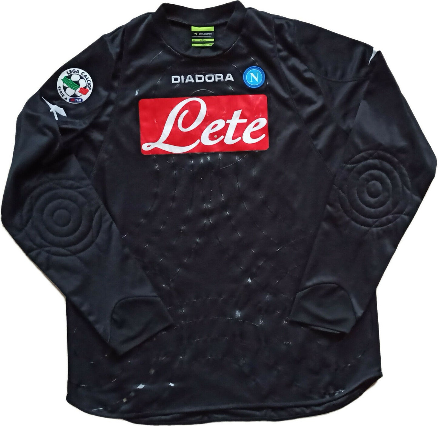 maglia Napoli IEZZO 2008 2009 Worn Goalkeeper Jersey Diadora XL Lete LETE