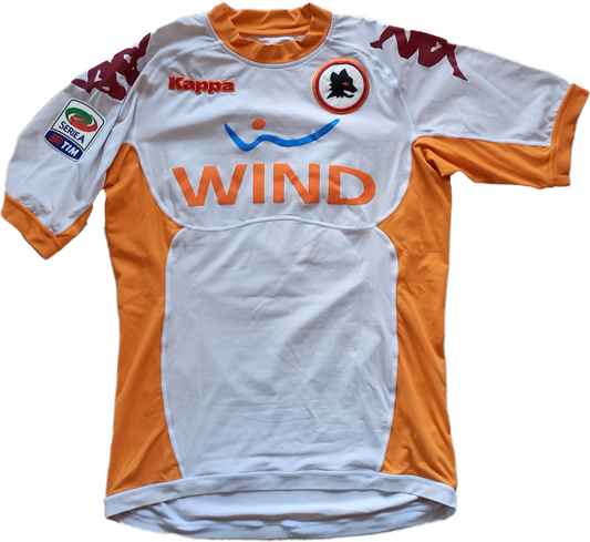 maglia calcio roma Totti kappa 2010 2011 Serie A Wind XL vintage *MADE IN ITALY*