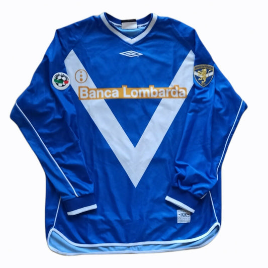 maglia match worn Baggio signed Shirt Brescia 2002 2003 Umbro L Serie A calcio