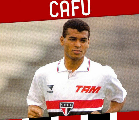 maglia calcio Sao Paulo vintage Penalty TAM match worn Cerezo Penalty Cafu