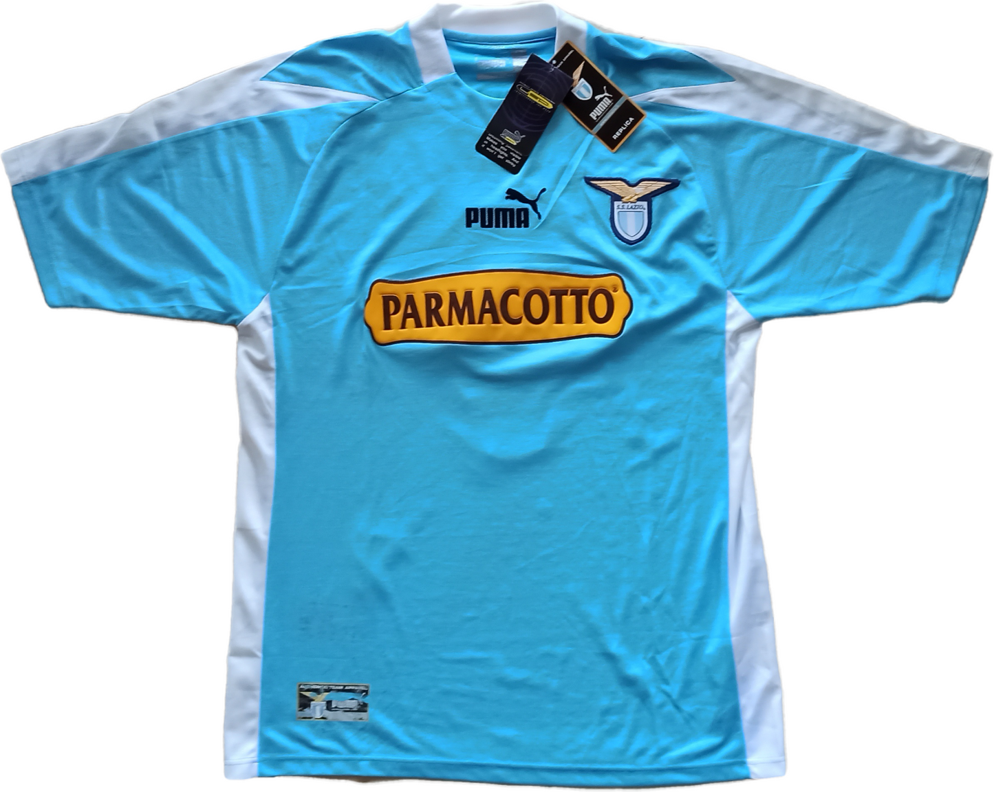 maglia Lazio Albertini vintage Serie A *NEW* Puma Player 2003 2004 home shirt XL