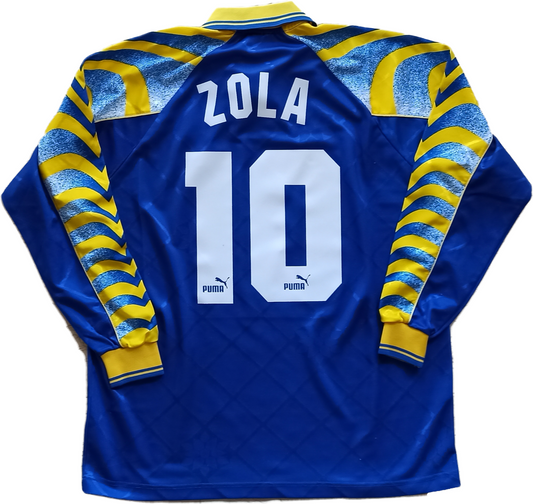 maglia calcio Parma vintage Puma Zola Parmalat King shirt football jersey 1995