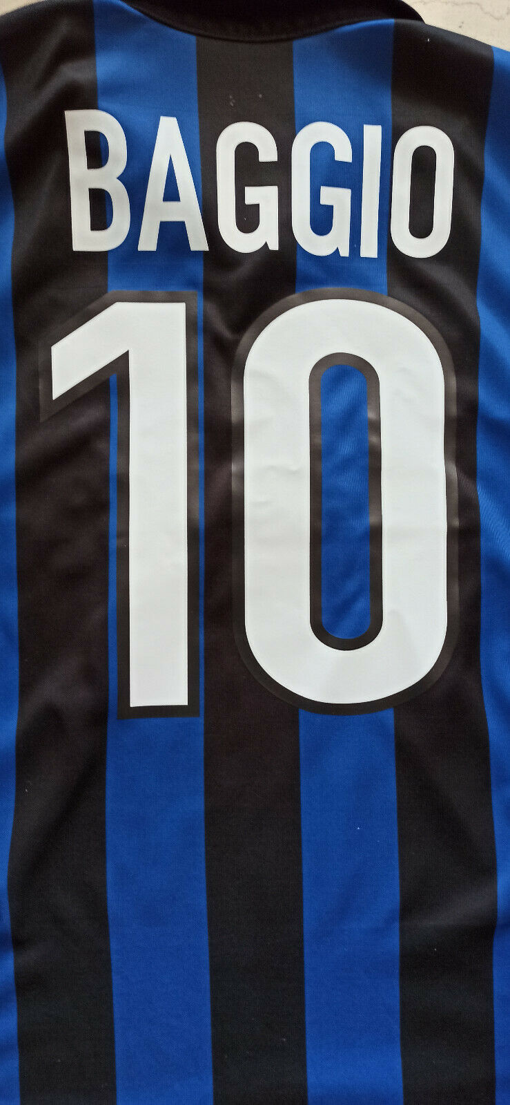 maglia calcio vintage inter Nike Pirelli 1998 1999 Roberto BAGGIO Home shirt