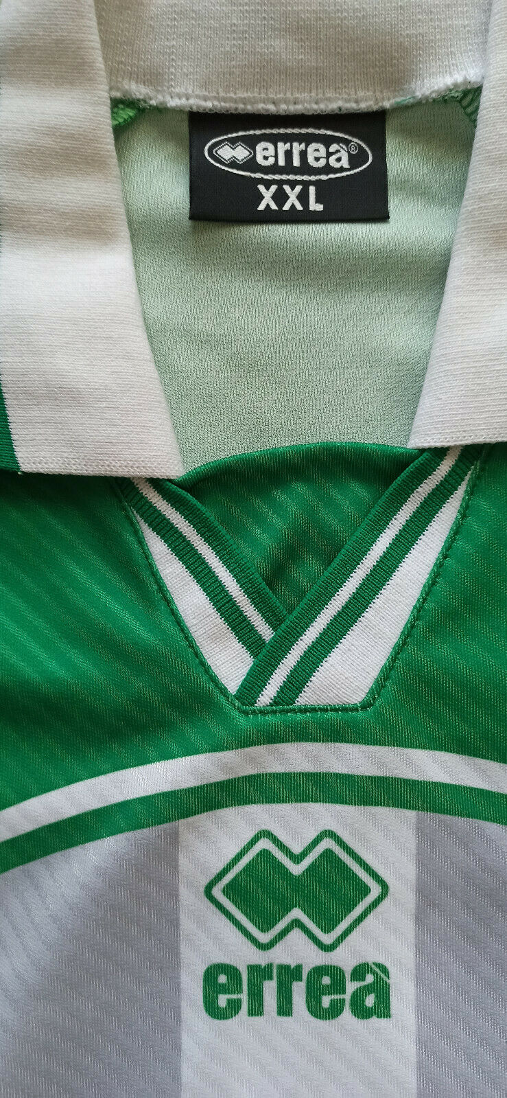 maglia Avellino Match worn Errea 2000 Friendly Indossata #9 Mascara Home XXL