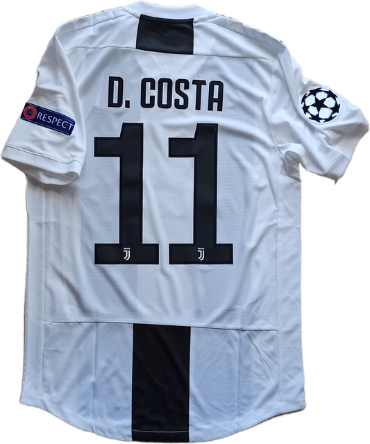 maglia calcio match worn Douglas Costa juventus Adizero 6 2018-19 Jeep Nike