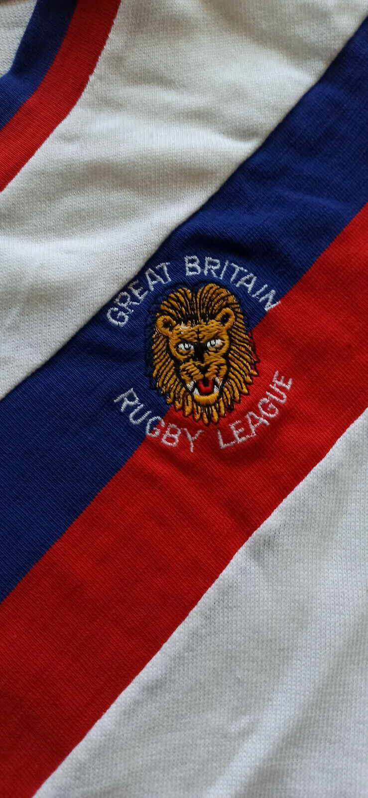 maglia match worn Umbro vintage Rugby Great Britain 1983 wool rare